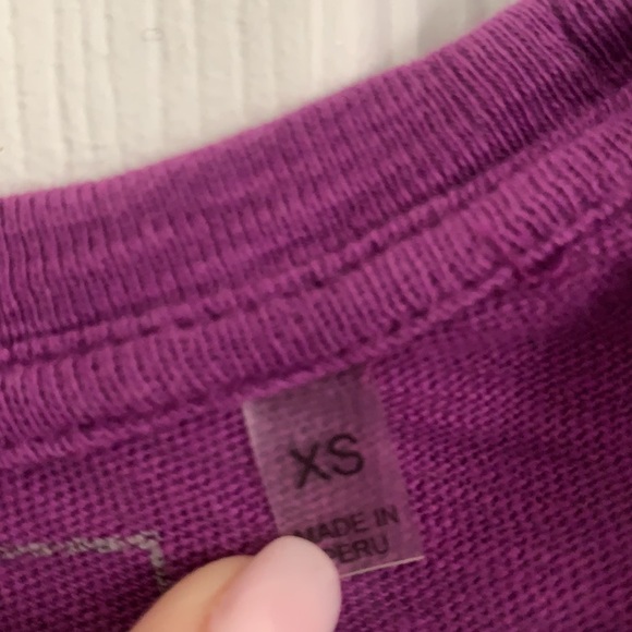 ATM women’s Purple T shirt size XS - Picture 3 of 3